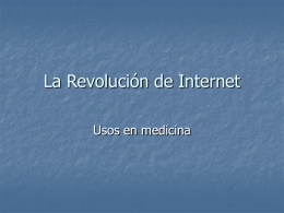 La Revolución de Internet
