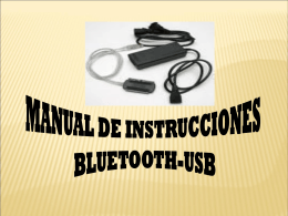 MANUAl bluetooth USB