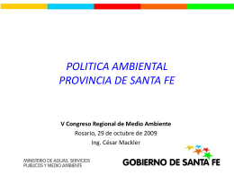 07-2-Politica Ambiental Pcial 2009