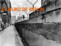 Muro de Berlín. - Patricio Alvarez Silva