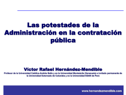 Presentacion Victor Hernandez Mendible