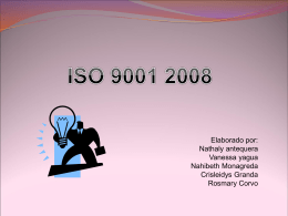 iso 9001-2008 mapa conceptual