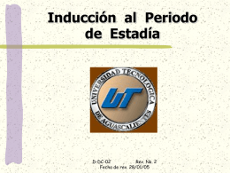 estadía - Universidad Tecnológica de Aguascalientes