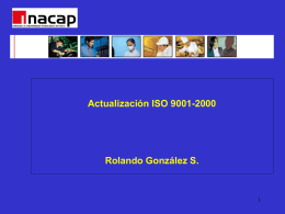 Actualización ISO 9001-2000