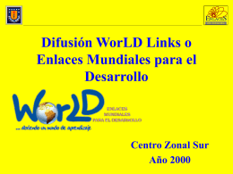 Difusión WorLD Links - Centro Zonal Sur