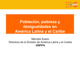 Población y Desarrollo Tendencias en América Latina y El Caribe