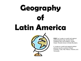 LA-Geography of Latin America