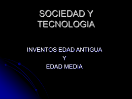 SOCIEDAD Y TECNOLOGIA