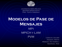 MPI - LDC - Universidad Simón Bolívar