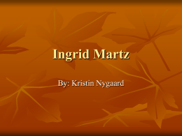 Ingrid Martz - Level1MexicanArtists