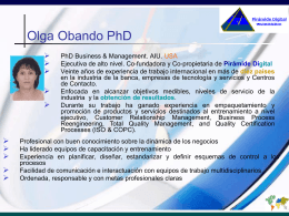 Consultores - Olga M Obando