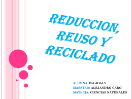 REDUCCION, REUSO Y RECICLADO 33 isa (1741312)