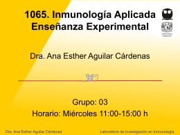 1065. Laboratorio de Inmunología Aplicada - DePa
