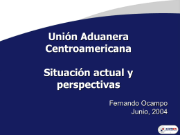 Unión Aduanera Centroamericana