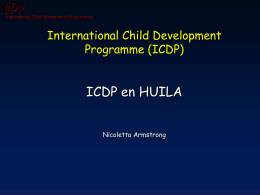 Forma de implementar ICDP en Huila