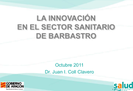 Innovacion en Barbastro - Sociedad Española de Informática de la