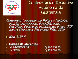 Confederación Deportiva Autónoma de Guatemala