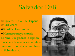La influencia de Dalí