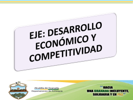 Info. Desarrollo Economico y Competitividad