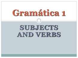Gramática 1