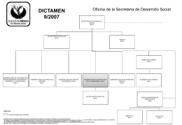 dictamen 9/2007 - Secretaría de Desarrollo Social