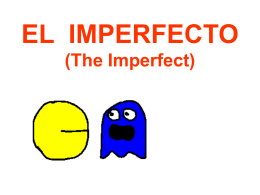 El imperfecto - Senor Rudis 6.0