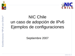 Sistema Emisión DTEs en NIC Chile