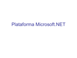 PowerPoint esquema Plataforma .NET