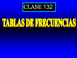 Clase 132: Tablas de Frecuencias - CubaEduca