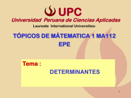 Tema - Universidad Peruana de Ciencias Aplicadas