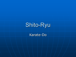 shito-ryu