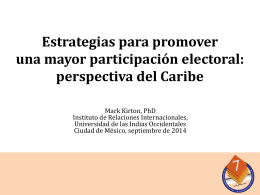 Estrategias para promover una mayor participación electoral