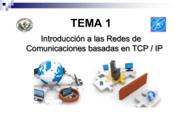 Tema 1 Introduccion a las redes TCP IP