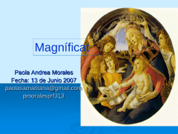 Magnificat - Paola Morales