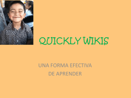 QUICKLY WIKIS