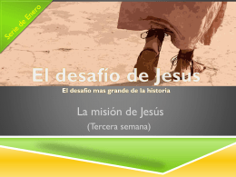 El Desafío de Jesús 3 – Power Point Multimedia