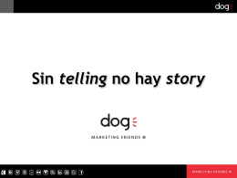 Sin telling no hay story
