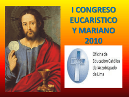 CONGRESO EUCARISTICO Y MARIANO 2010