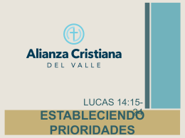 Descargar PowerPoint - Alianza Cristiana del Valle