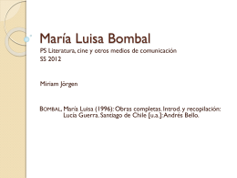 María Luisa Bombal