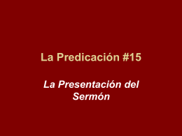 IBMA107-15 – ppt – Presentación del Sermón