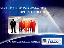 Sistemas de Información_Ing.Narvaez