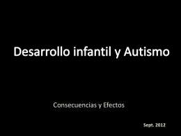 Desarrollo infantil y autismo - Dra Eliane Beladina