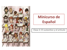 Minicurso de Español