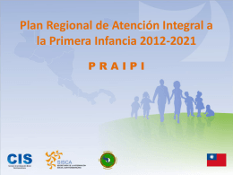 Plan Regional de Atención Integral a la Primera Infancia - giz