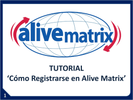 3 www.alivematrix.com - Como calificar para comisiones