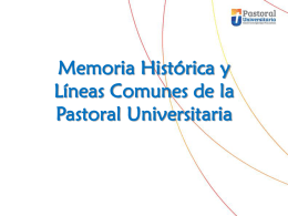 Diapositiva 1 - Pastoral Universitaria de Venezuela