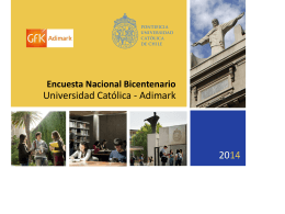 Encuesta Bicentenario 2014_metodología_Educación