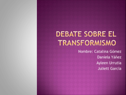 Debate sobre el transformismo 160KB Mar 17 2015 03:24:25 PM