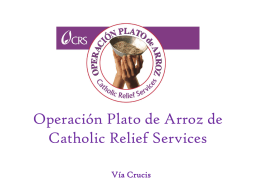 presentación - Catholic Relief Services